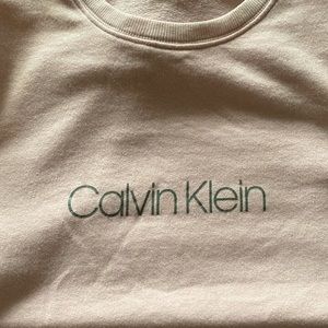 Calvin Klein Light Pink Long Sleeve Lounge Top